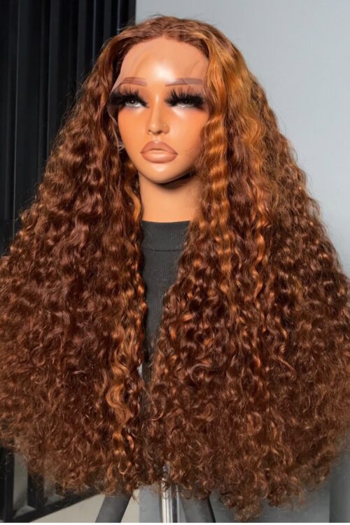 26 Inch Pixie Curls Full Frontal Wig